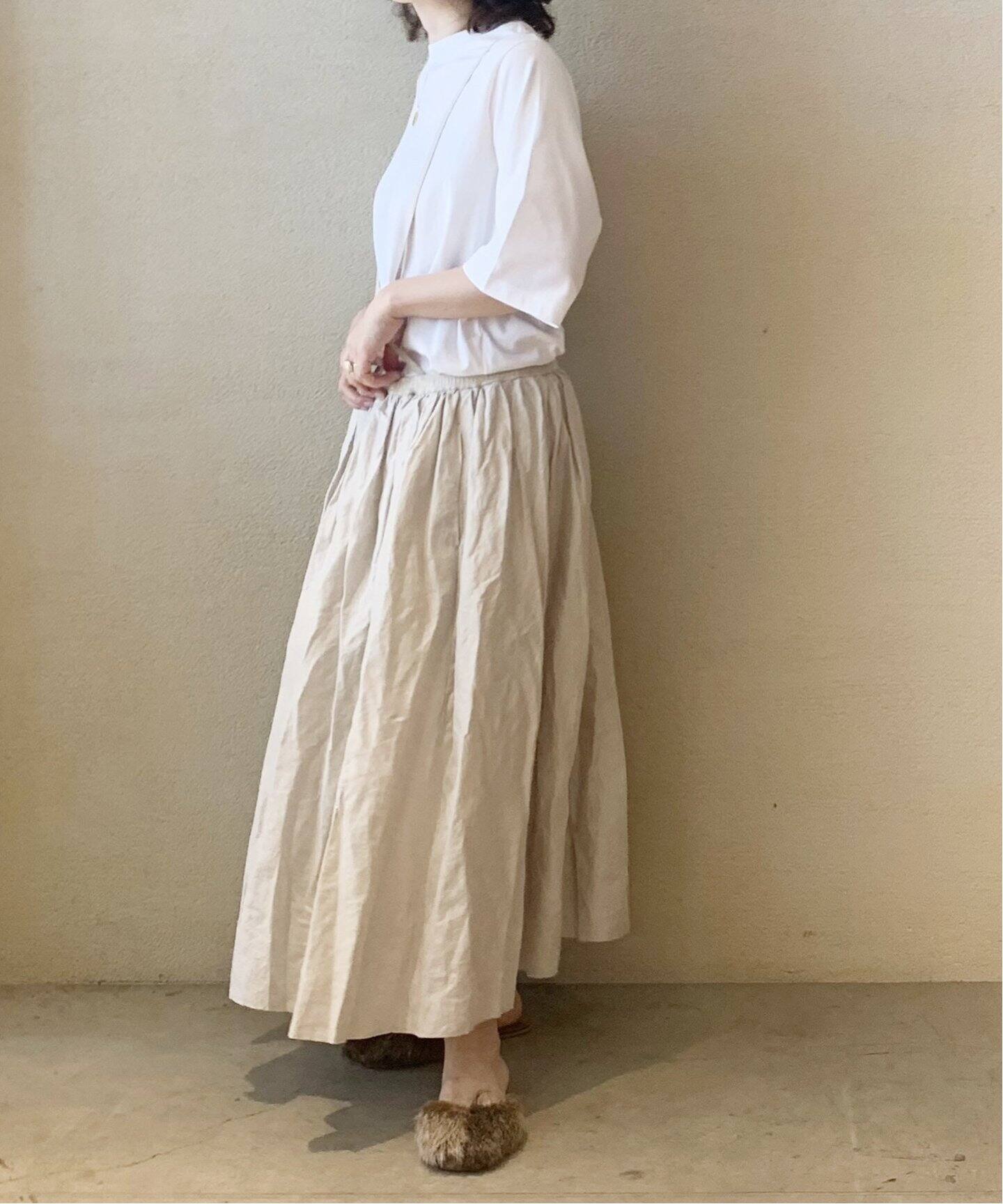 エアワッシャー ギャザースカート（その他スカート）｜journal  