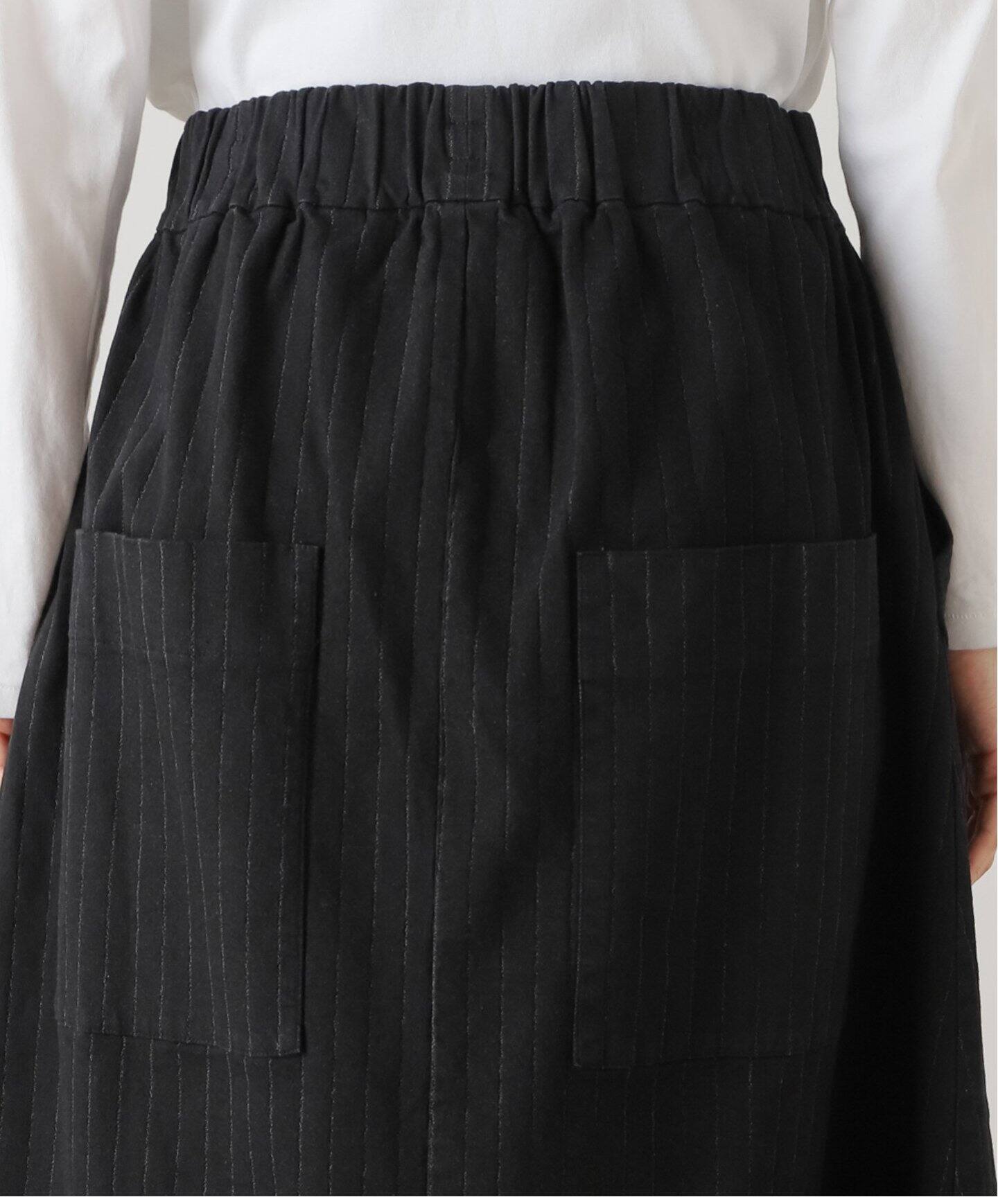 album di famiglia/アルバム ディ ファミリア】 PINSTRIPED SKIRT  