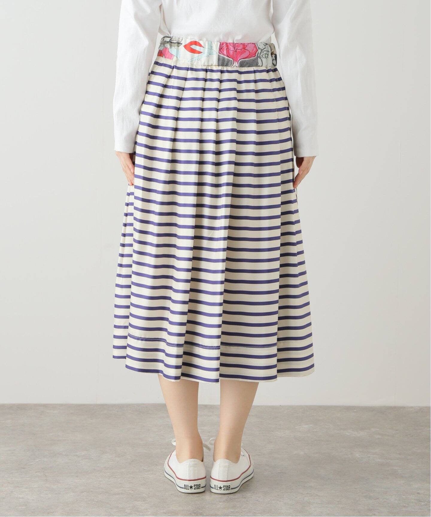 LA PRESTIC OUISTON / ラ プレスティック ウィストン】 GATHER SKIRT  