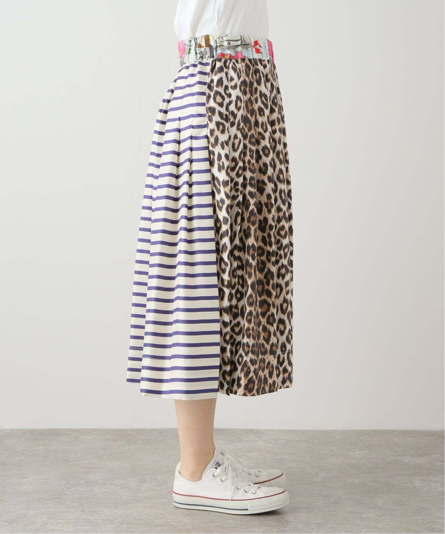 LA PRESTIC OUISTON / ラ プレスティック ウィストン】 GATHER SKIRT  