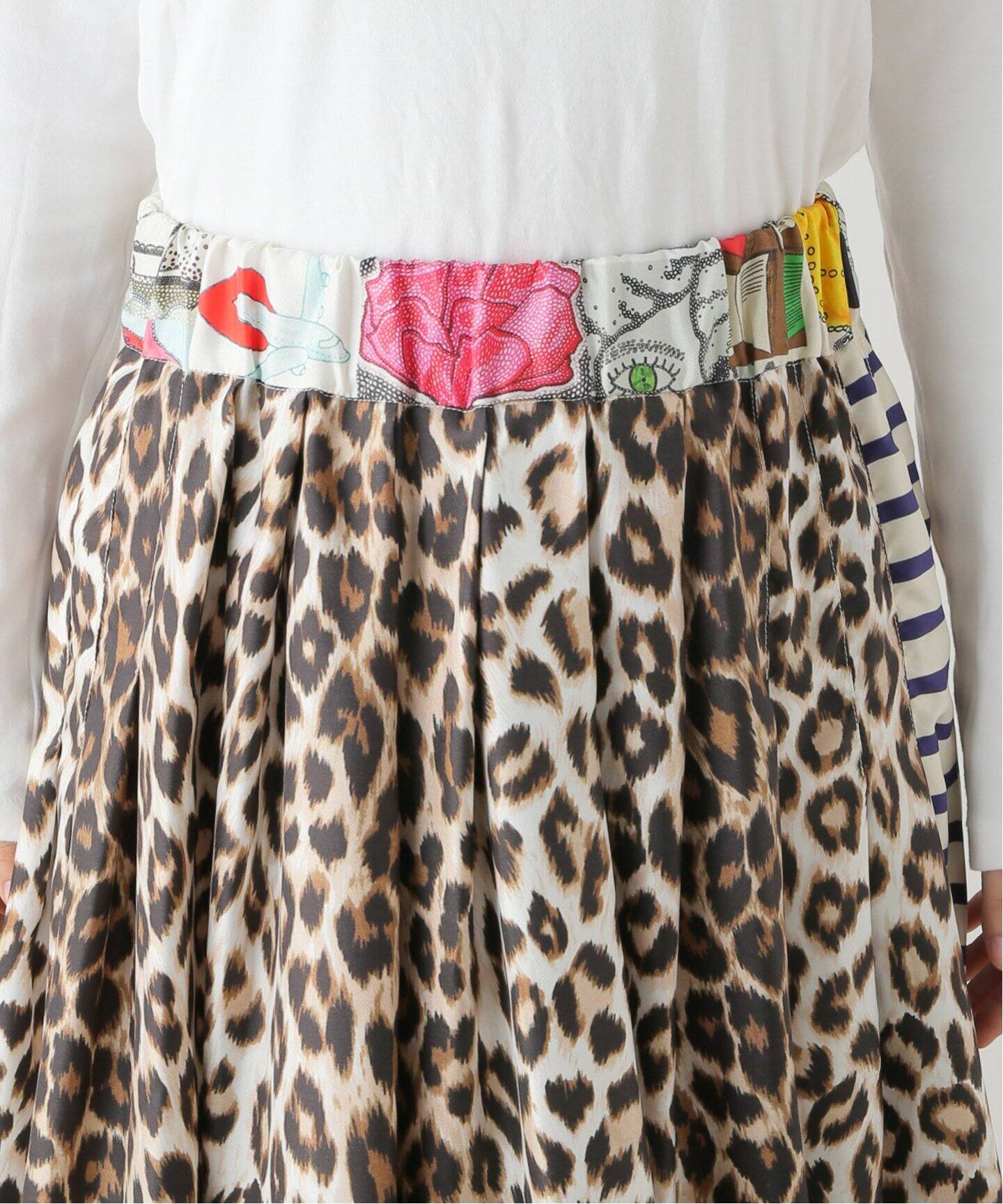 LA PRESTIC OUISTON / ラ プレスティック ウィストン】 GATHER SKIRT  