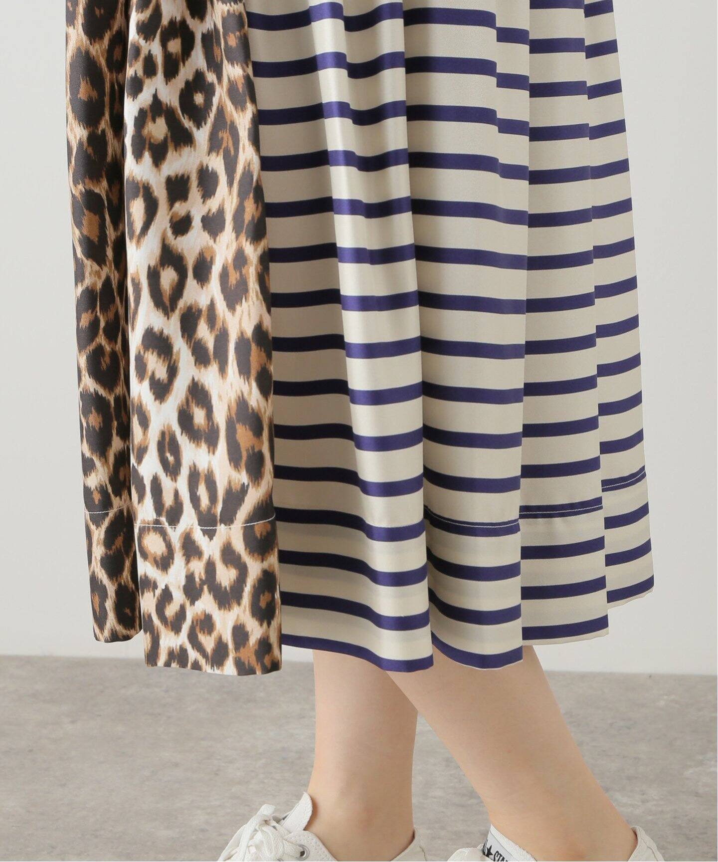 LA PRESTIC OUISTON / ラ プレスティック ウィストン】 GATHER SKIRT  