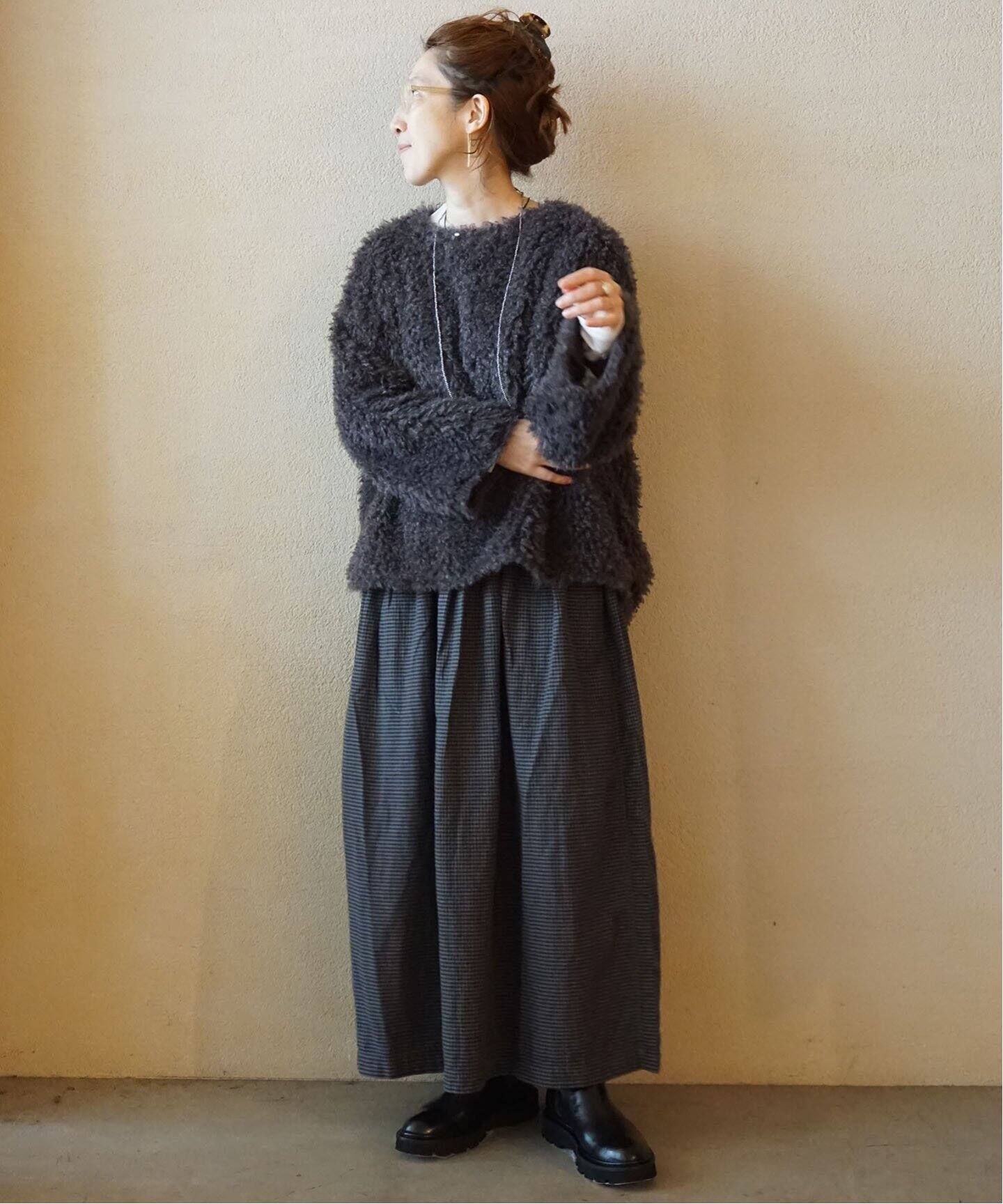 ARMEN/アーメン】CHECK EASY GATHERED SKIRT（その他スカート  