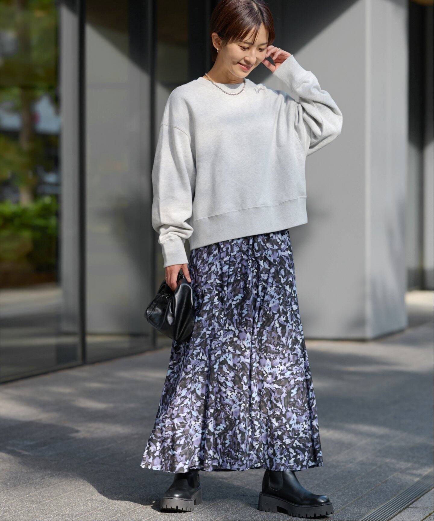 JOURNAL STANDARD relume スカート 「追加4」スウェットマキシ