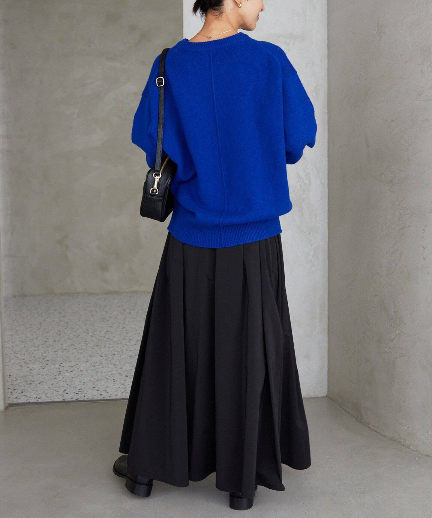 追加》ウォッシャブルタフタイージーロングスカート（ロング・マキシ丈  