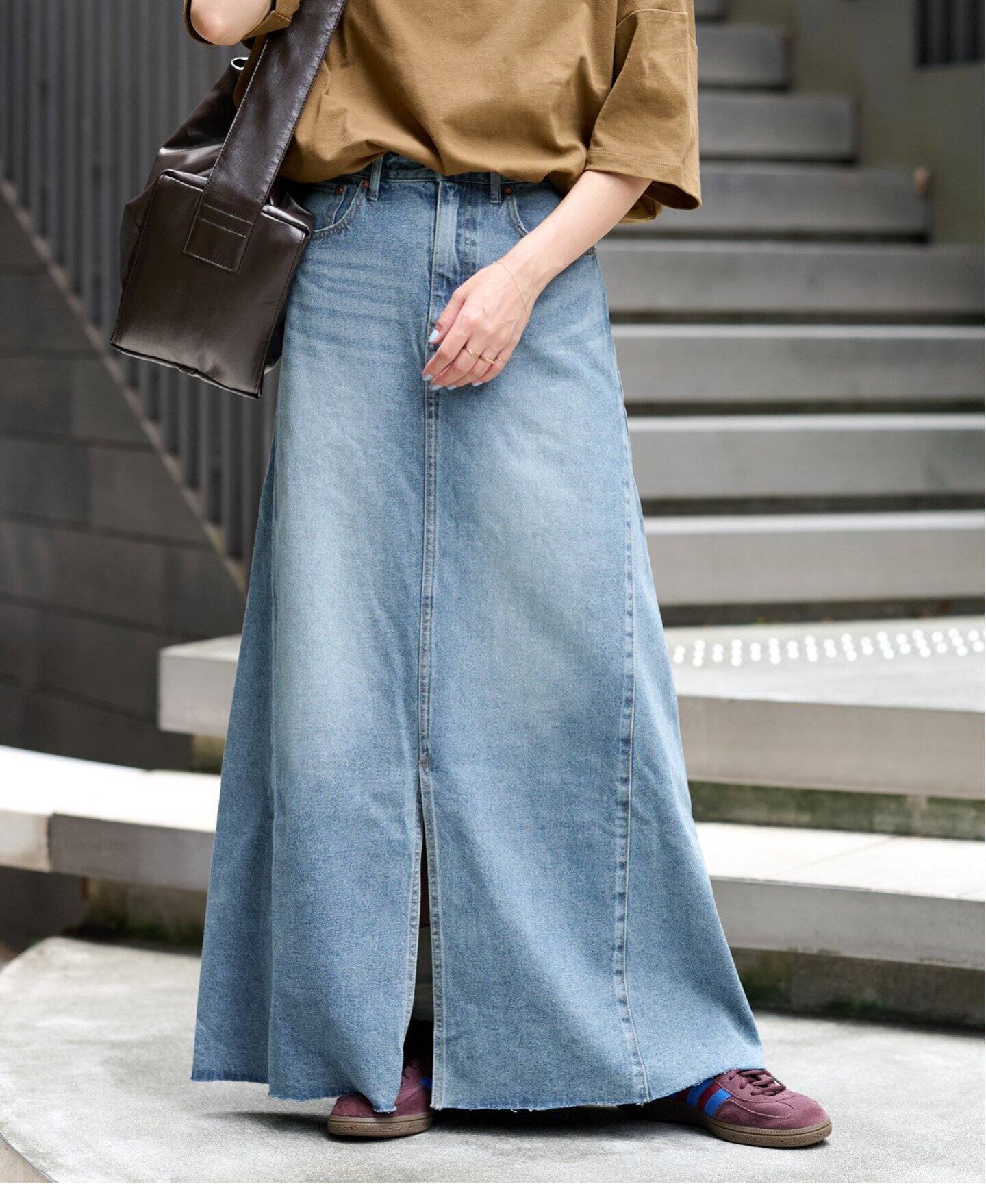 9oz C/Rジョイントデニムスカート（デニムスカート）｜JOURNAL  