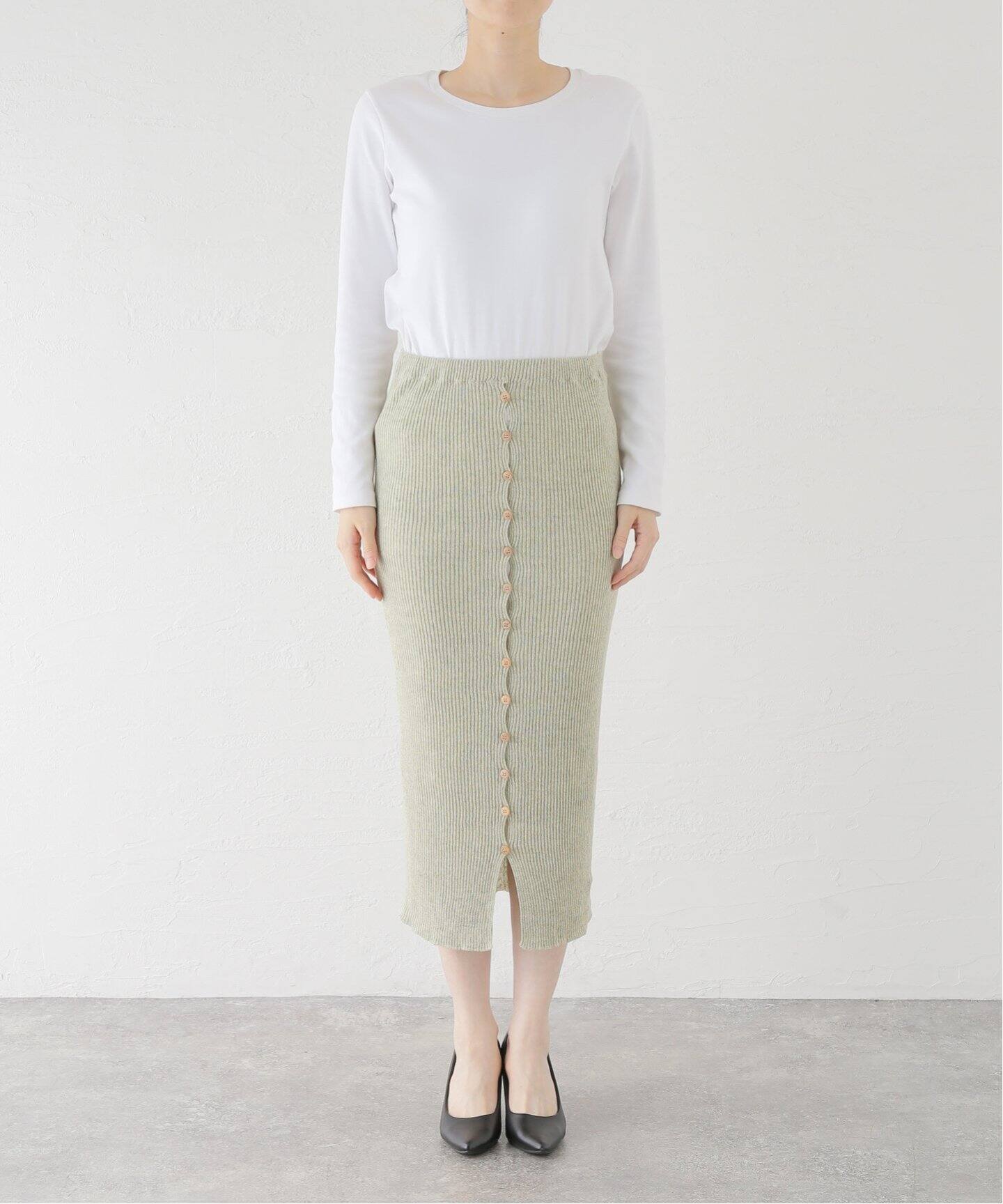 スカート BASERANGE DANDE SKIRT BASERANGE/ベースレンジ】 DANDE SKIRT：スカート（その他スカート