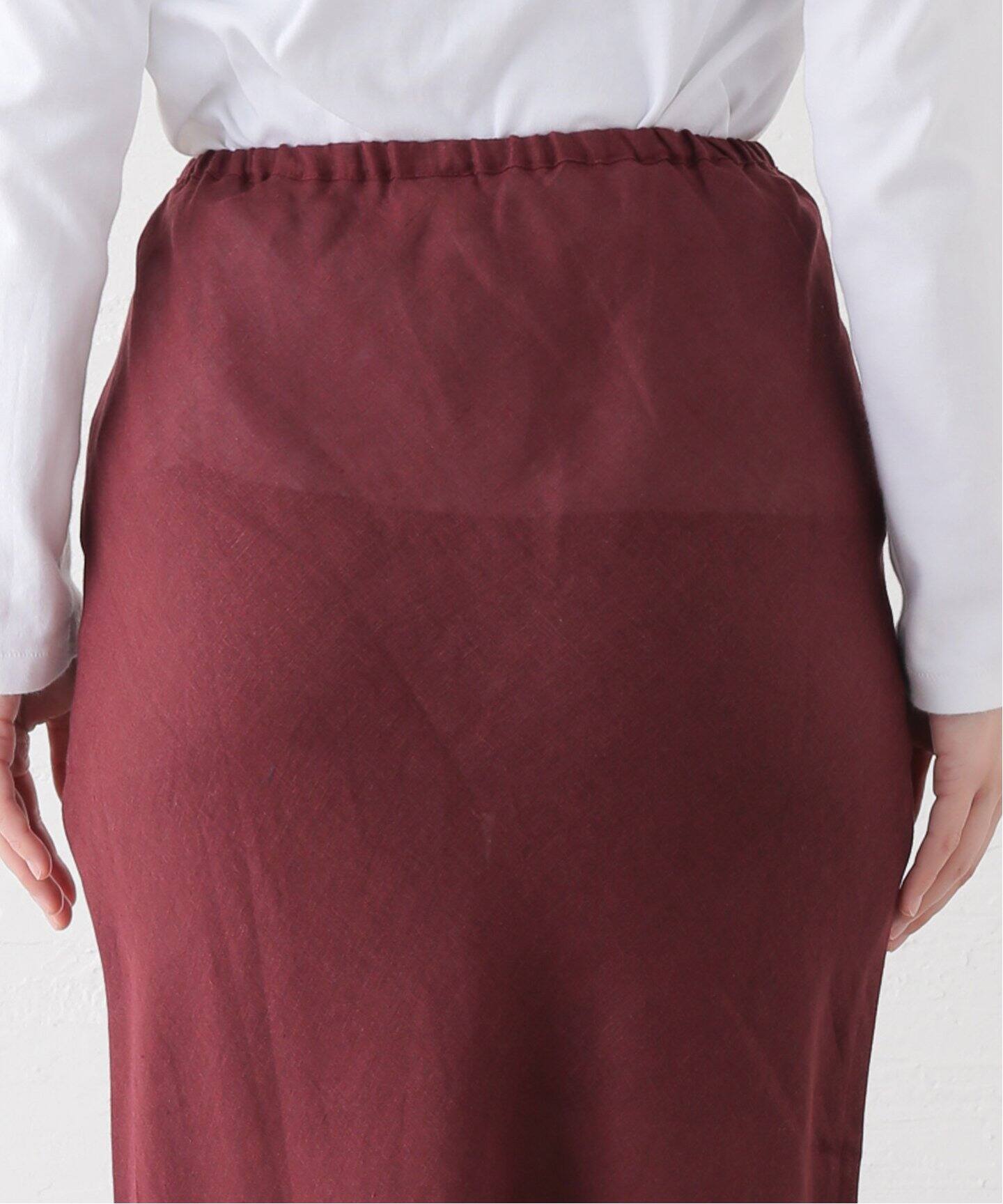 BASERANGE/ベースレンジ】DYDINE SKIRT / SKDY-LI-AU24（ロング