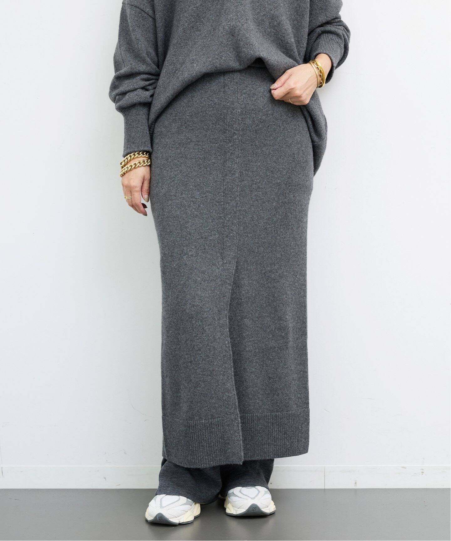 OLBIA スリット スカート（ロング・マキシ丈スカート）｜Deuxieme  