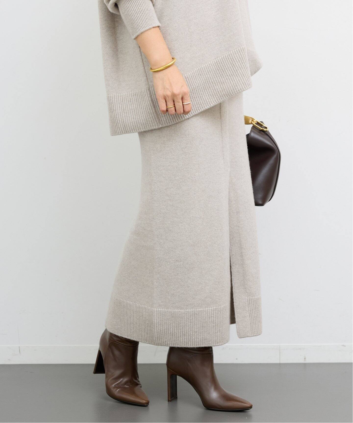 OLBIA スリット スカート（ロング・マキシ丈スカート）｜Deuxieme  