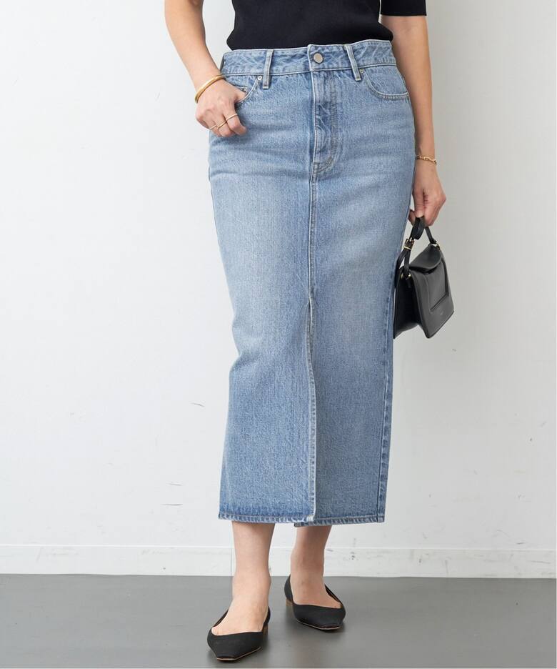 DENIM W Slit スカート（デニムスカート）｜Deuxieme Classe 