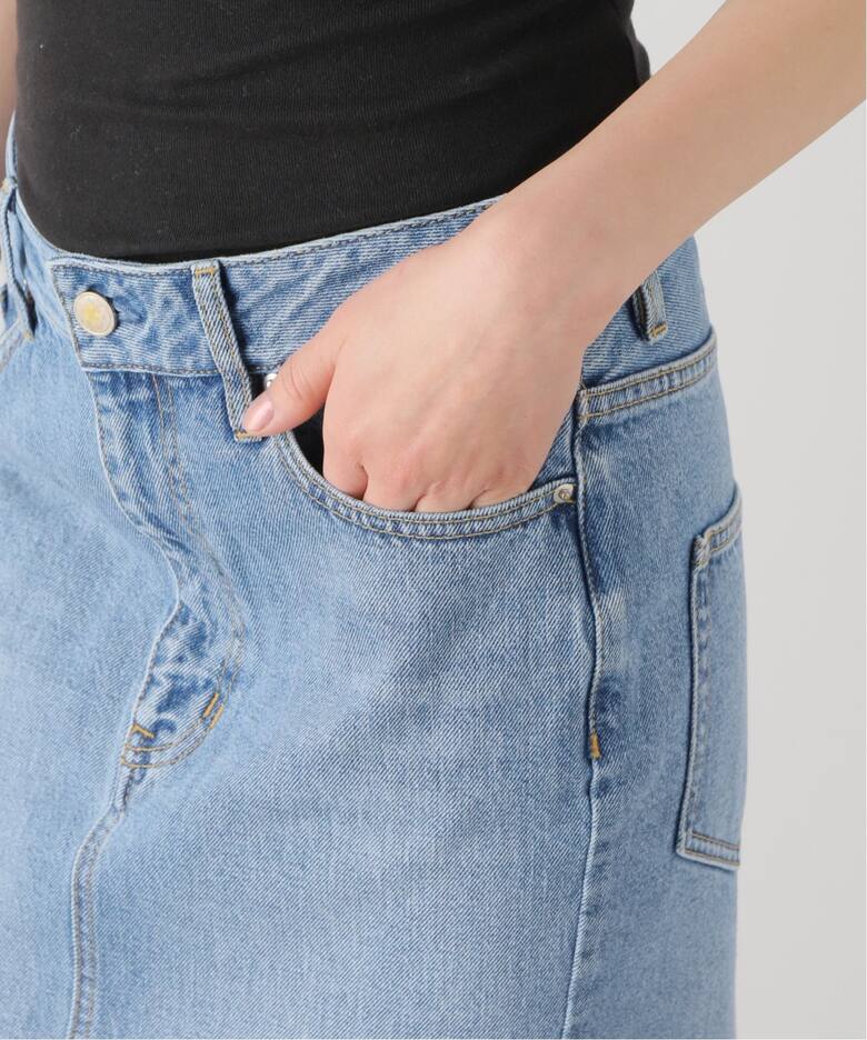 DENIM W Slit スカート（デニムスカート）｜Deuxieme Classe 