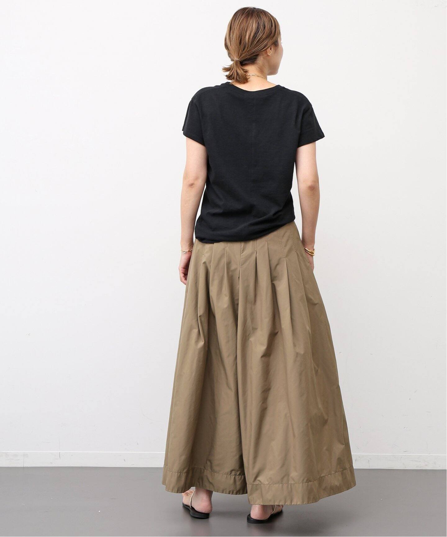 WASHED TUCK スカート（ロング・マキシ丈スカート）｜Deuxieme Classe 