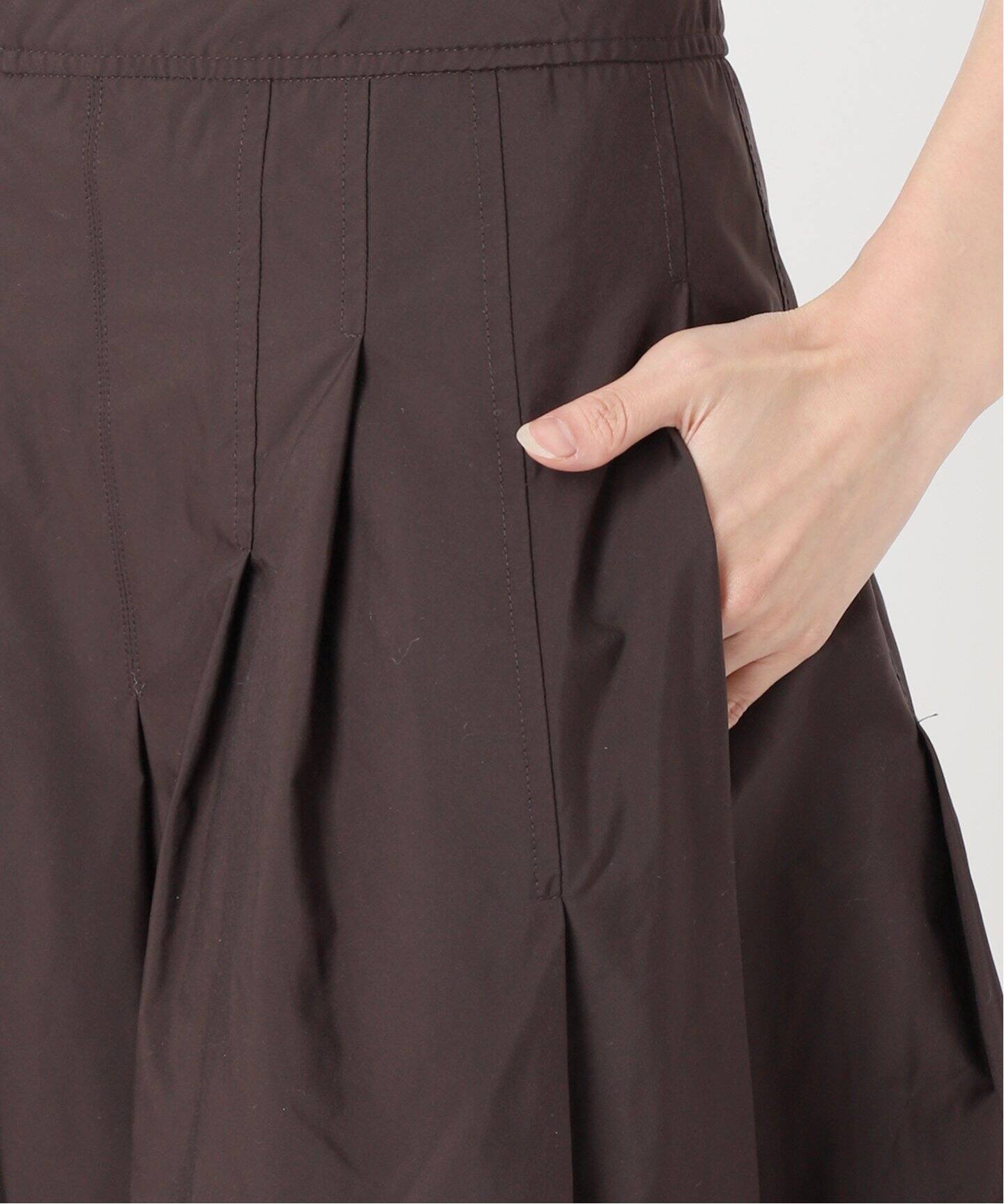 WASHED TUCK スカート（ロング・マキシ丈スカート）｜Deuxieme Classe 
