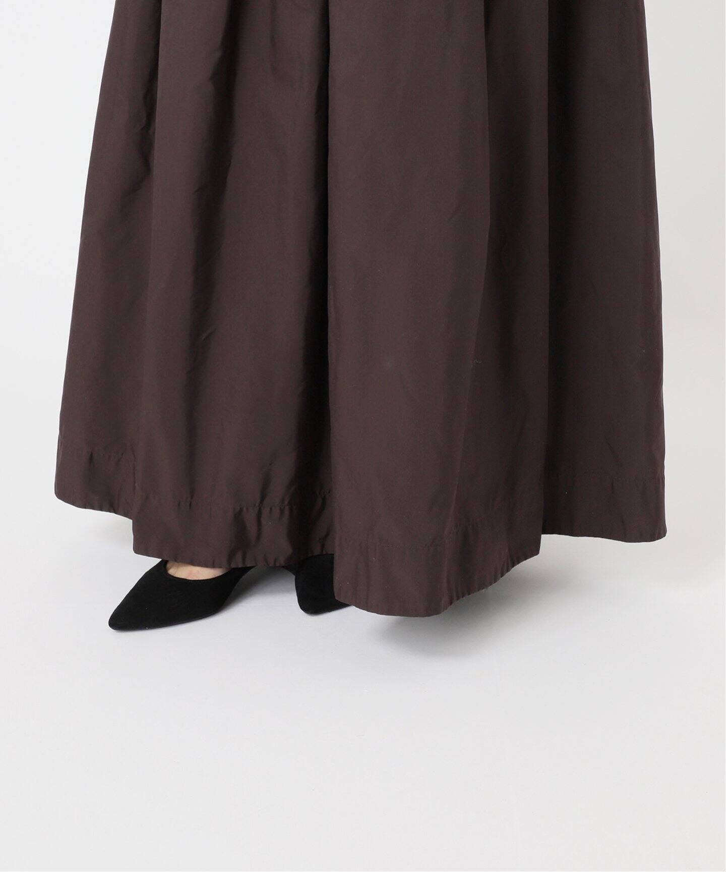WASHED TUCK スカート（ロング・マキシ丈スカート）｜Deuxieme Classe 