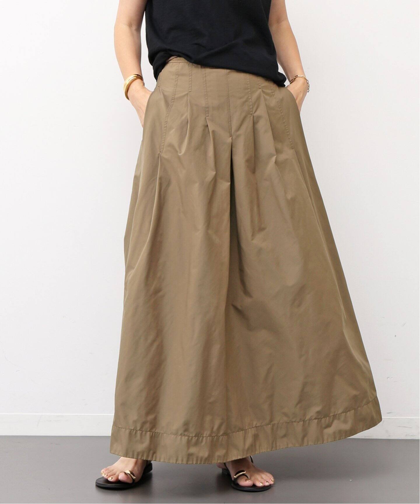 新品】Deuxieme Classe EVERYDAY リブスカート ベージュ  