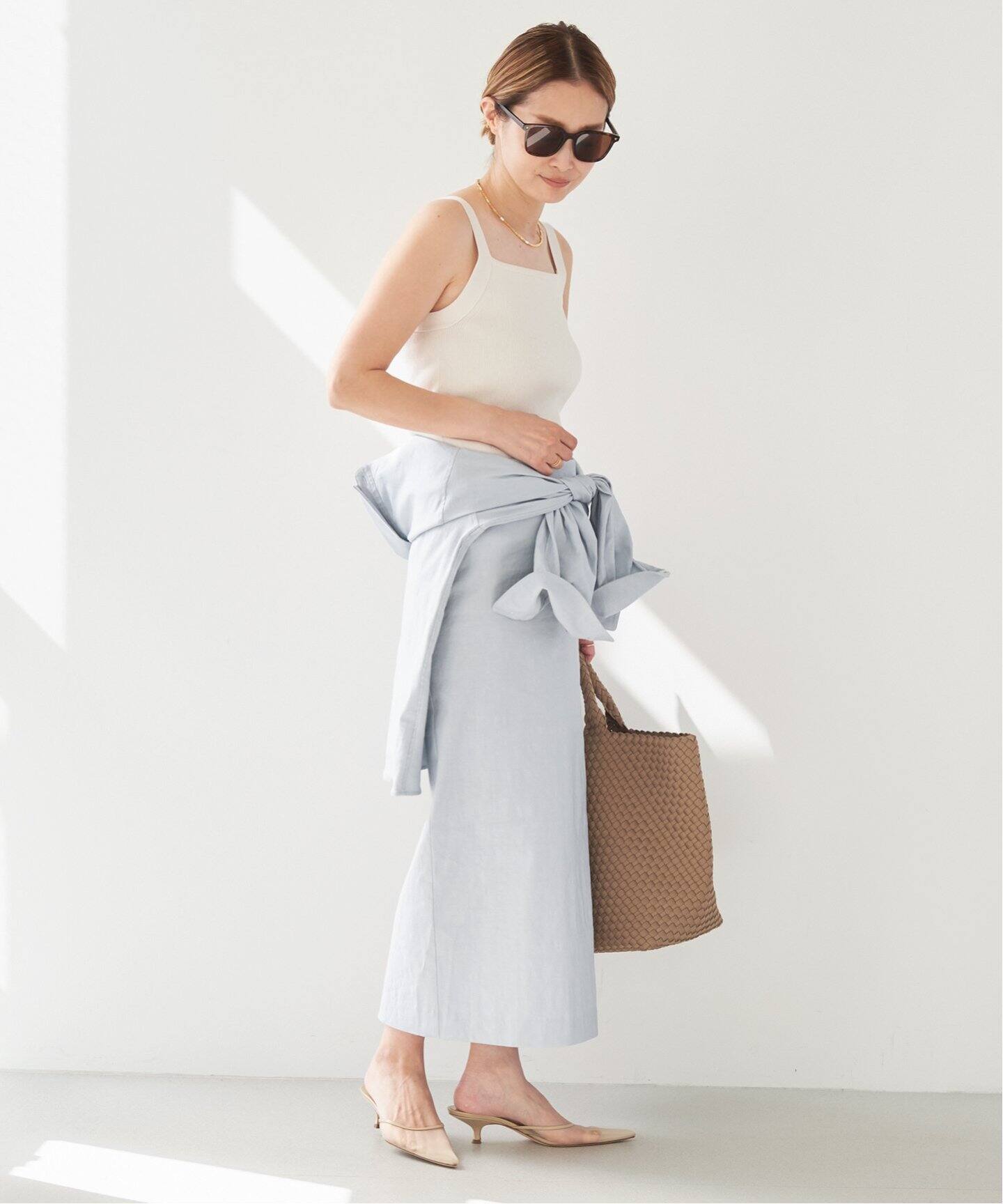 stretch twill スカート（その他スカート）｜Deuxieme Classe  