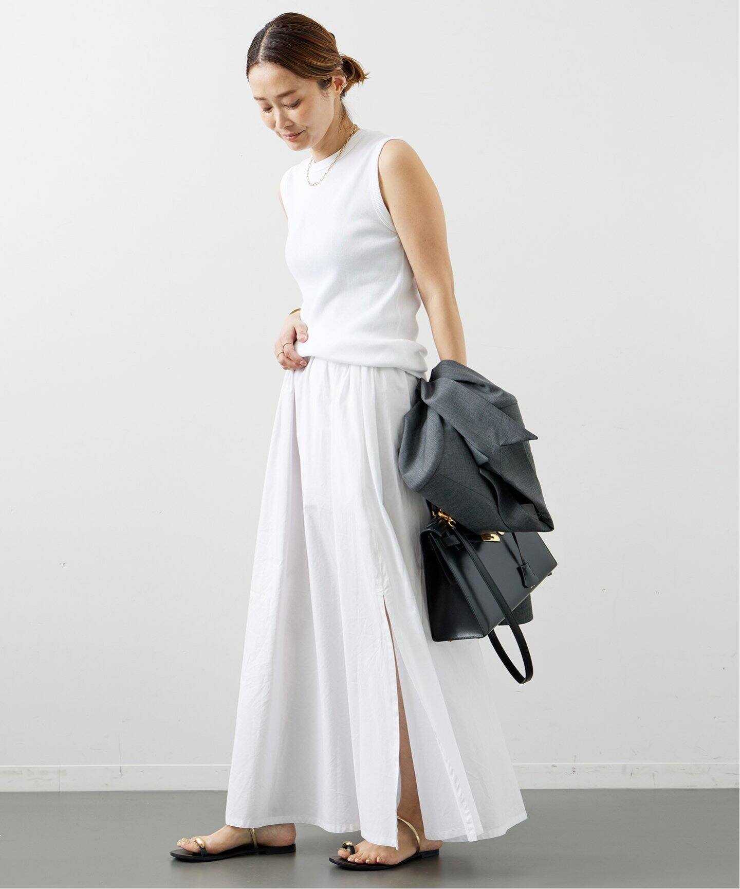 pleasantly スカート（ロング・マキシ丈スカート）｜Deuxieme Classe  