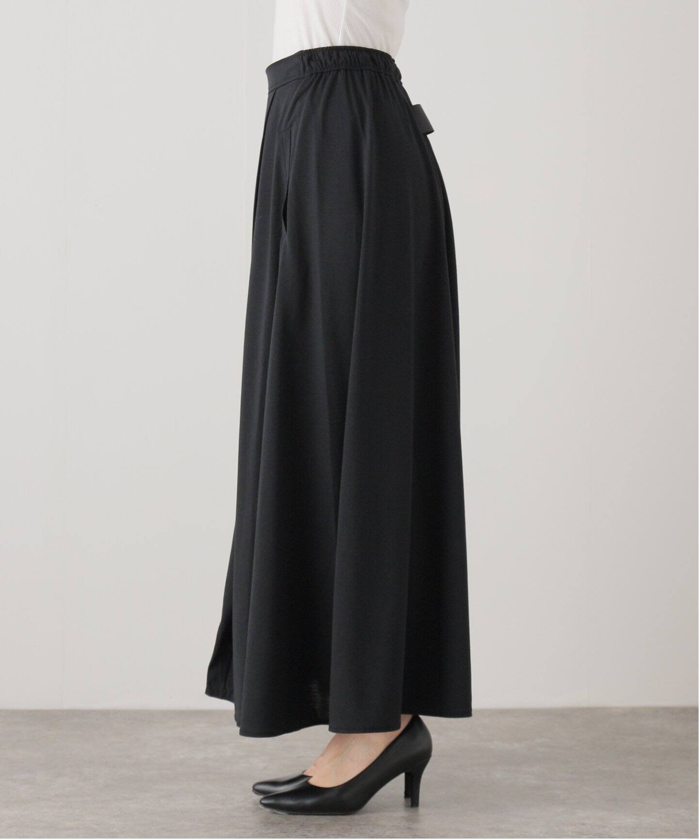 COGTHEBIGSMOKE/コグ ザ ビッグスモーク】 HALO SEMI-FLARE SKIRT 