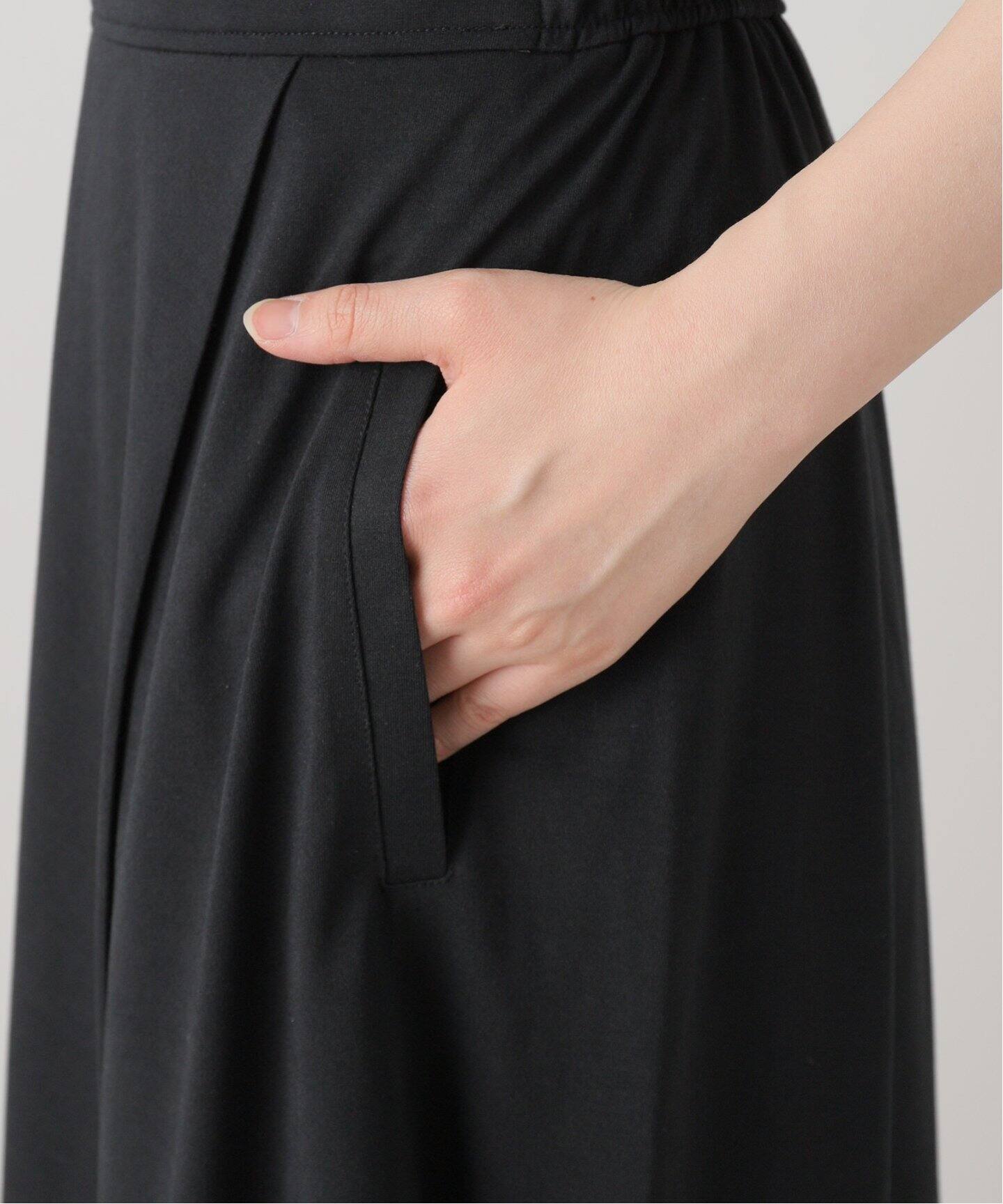 COGTHEBIGSMOKE/コグ ザ ビッグスモーク】 HALO SEMI-FLARE SKIRT 