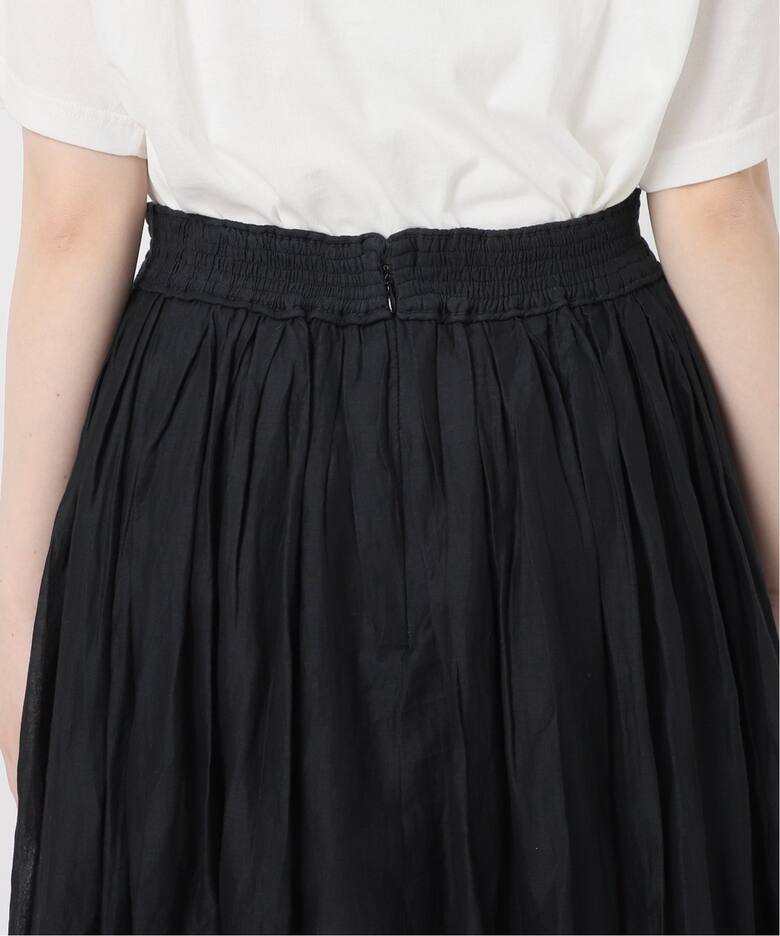 MARILYN MOON/マリリンムーン】 TUCK TECHNIGUE SHEER SKIRT（ロング  