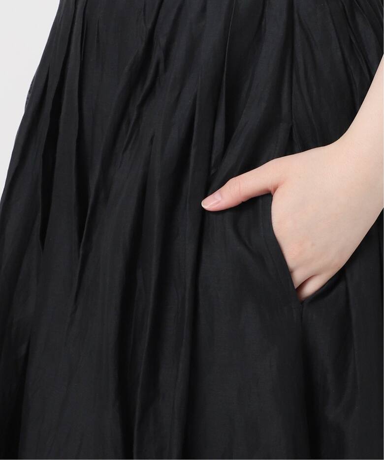 MARILYN MOON/マリリンムーン】 TUCK TECHNIGUE SHEER SKIRT（ロング 