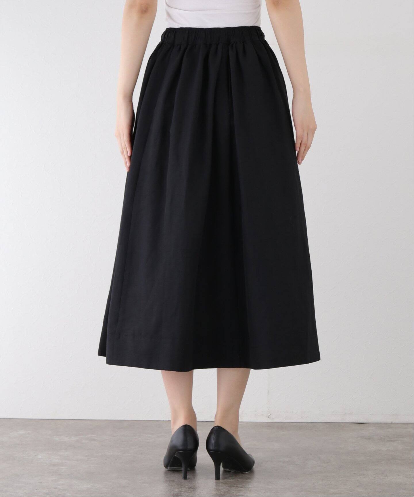 Col Pierrot/コルピエロ】グログラン ボリュームスカート（ロング  