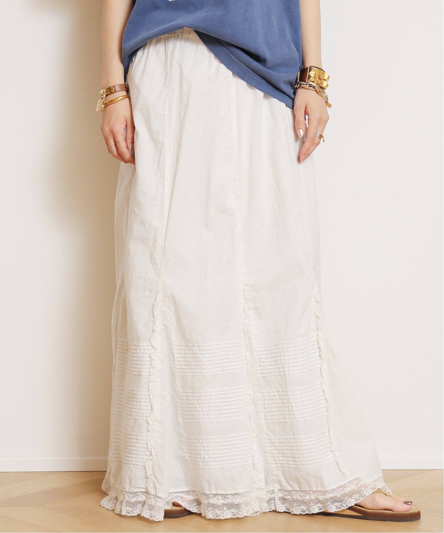 Col Pierrot/コルピエロ】MICHEL STORM レースマチ スカート（ロング  