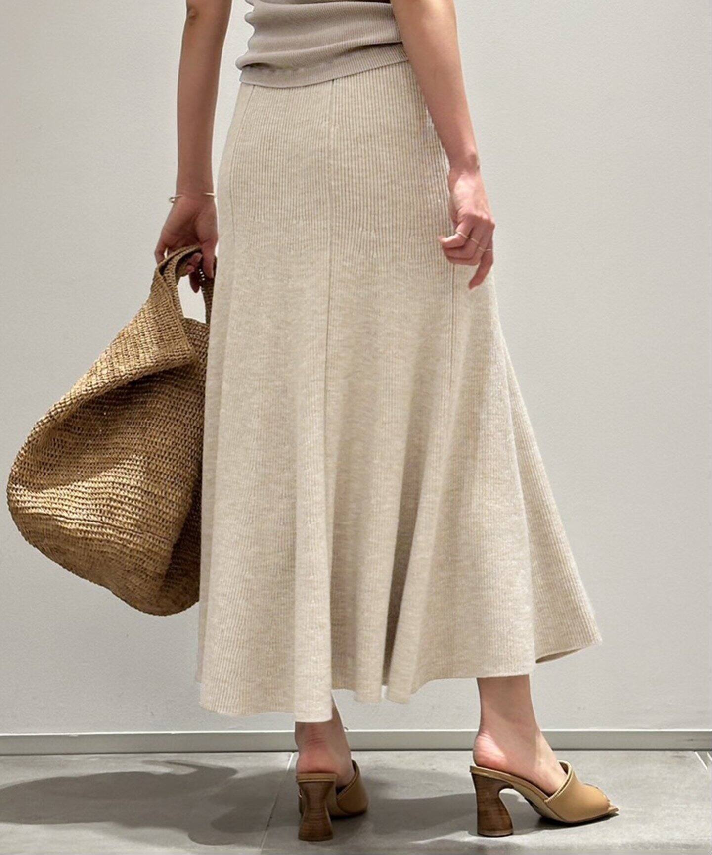 BOND RIB FLARE スカート（その他スカート）｜MUSE de Deuxieme Classe  