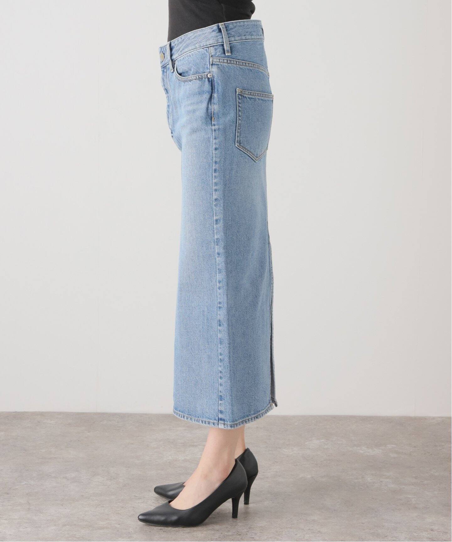 DENIM W Slit スカート（デニムスカート）｜MUSE de Deuxieme Classe  