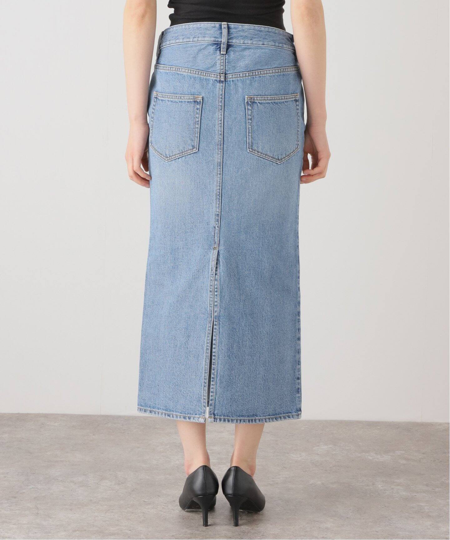 DENIM W Slit スカート（デニムスカート）｜MUSE de Deuxieme Classe  