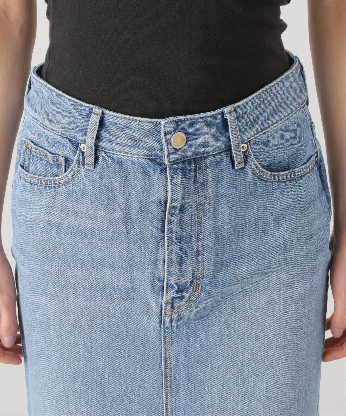 DENIM W Slit スカート（デニムスカート）｜MUSE de Deuxieme Classe  