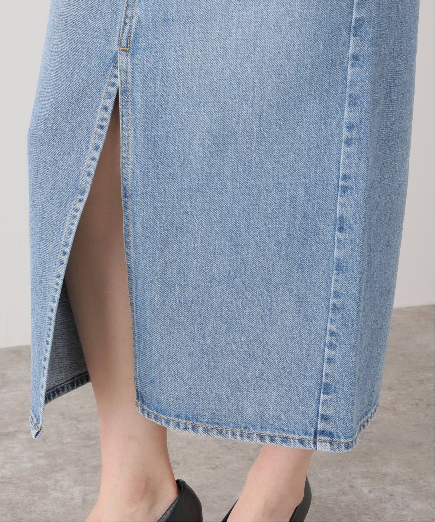 DENIM W Slit スカート（デニムスカート）｜MUSE de Deuxieme Classe  