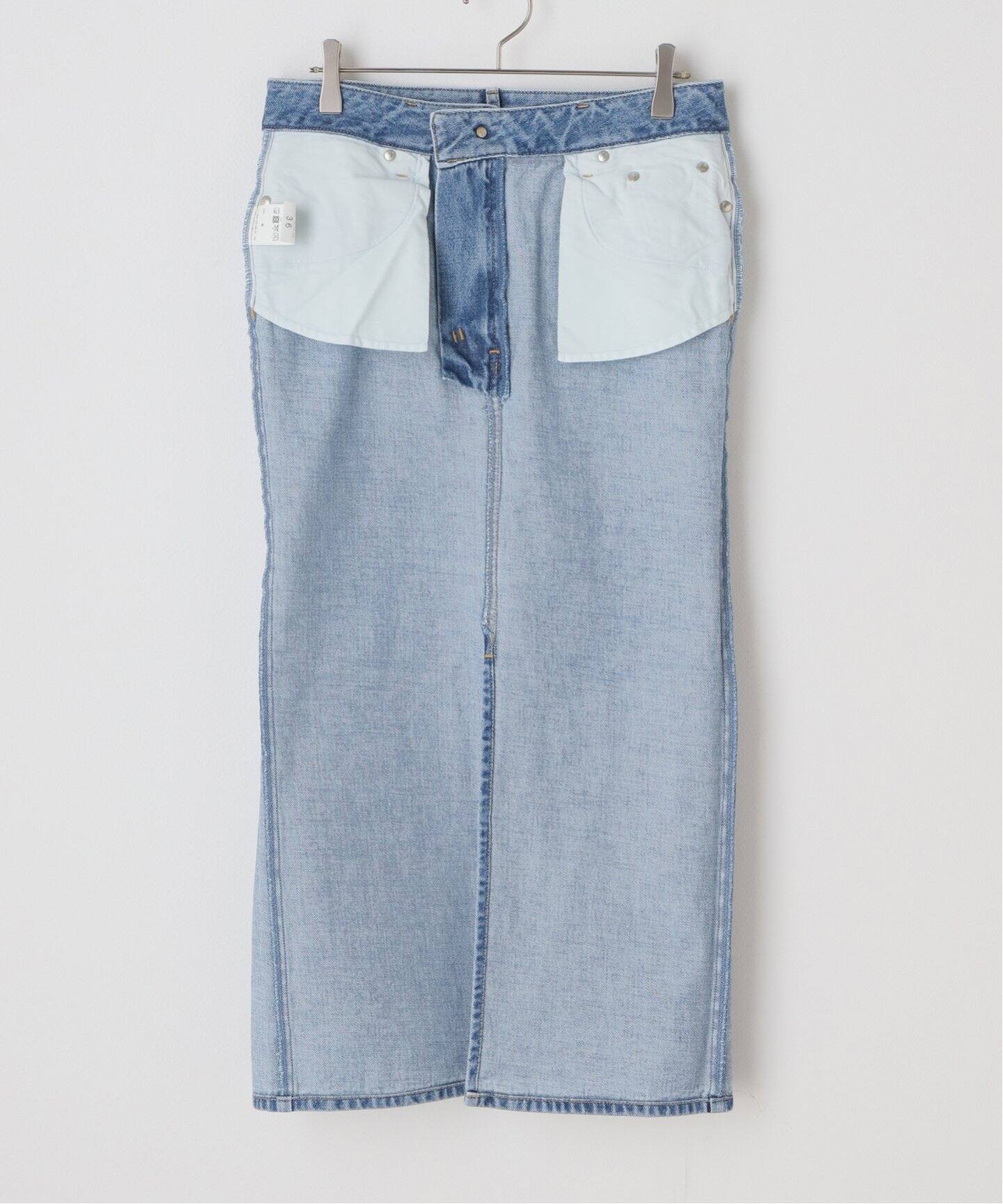 DENIM W Slit スカート（デニムスカート）｜MUSE de Deuxieme Classe  