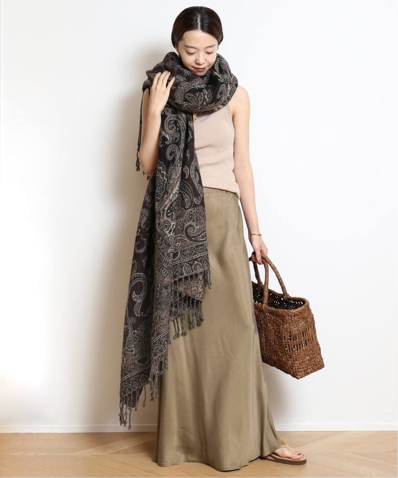 Cu/R Maxi スカート（ロング・マキシ丈スカート）｜MUSE de Deuxieme  