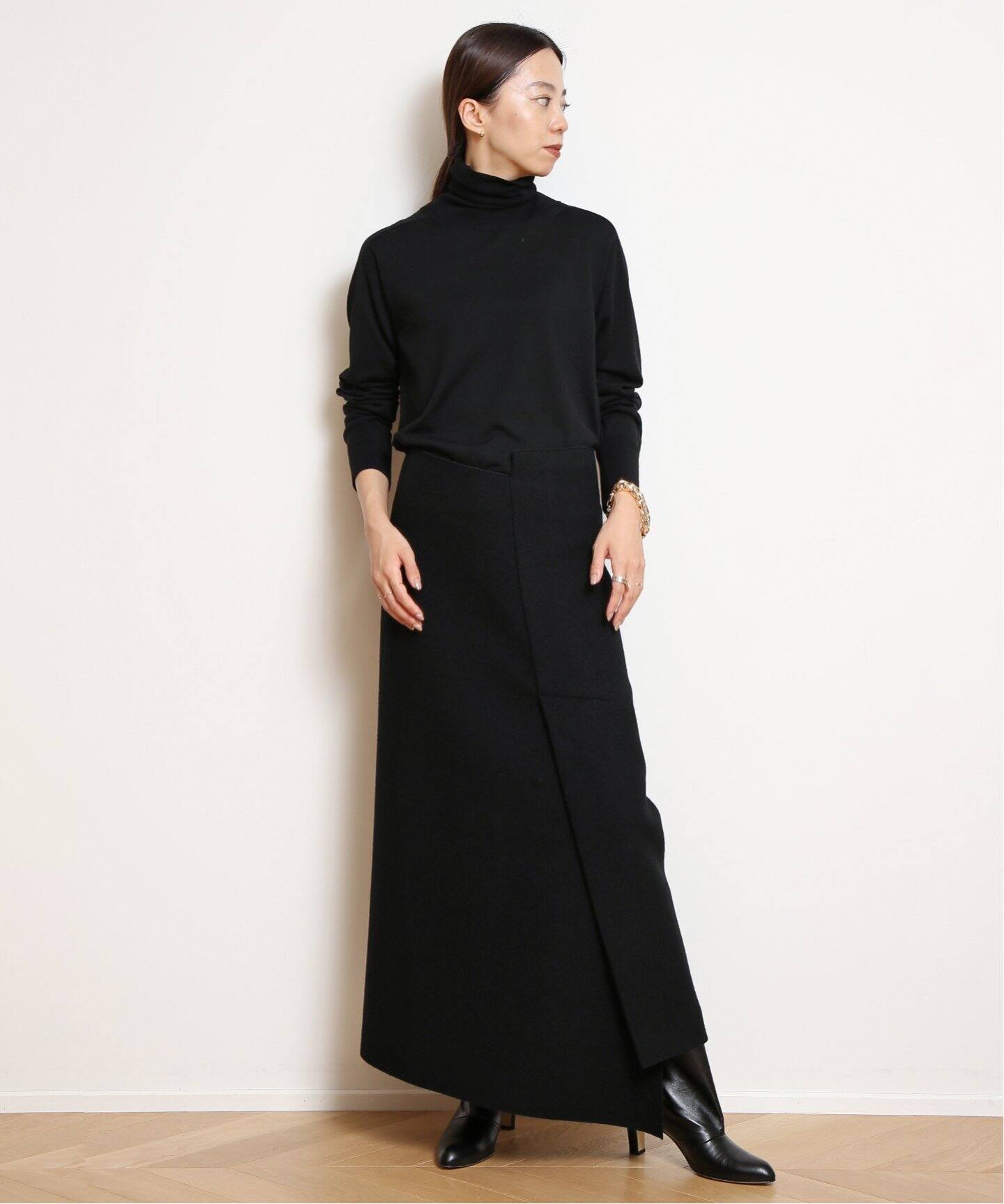 GIA STUDIOS/ジア ストゥディオス】 ASYMMETRY スカート（ロング  