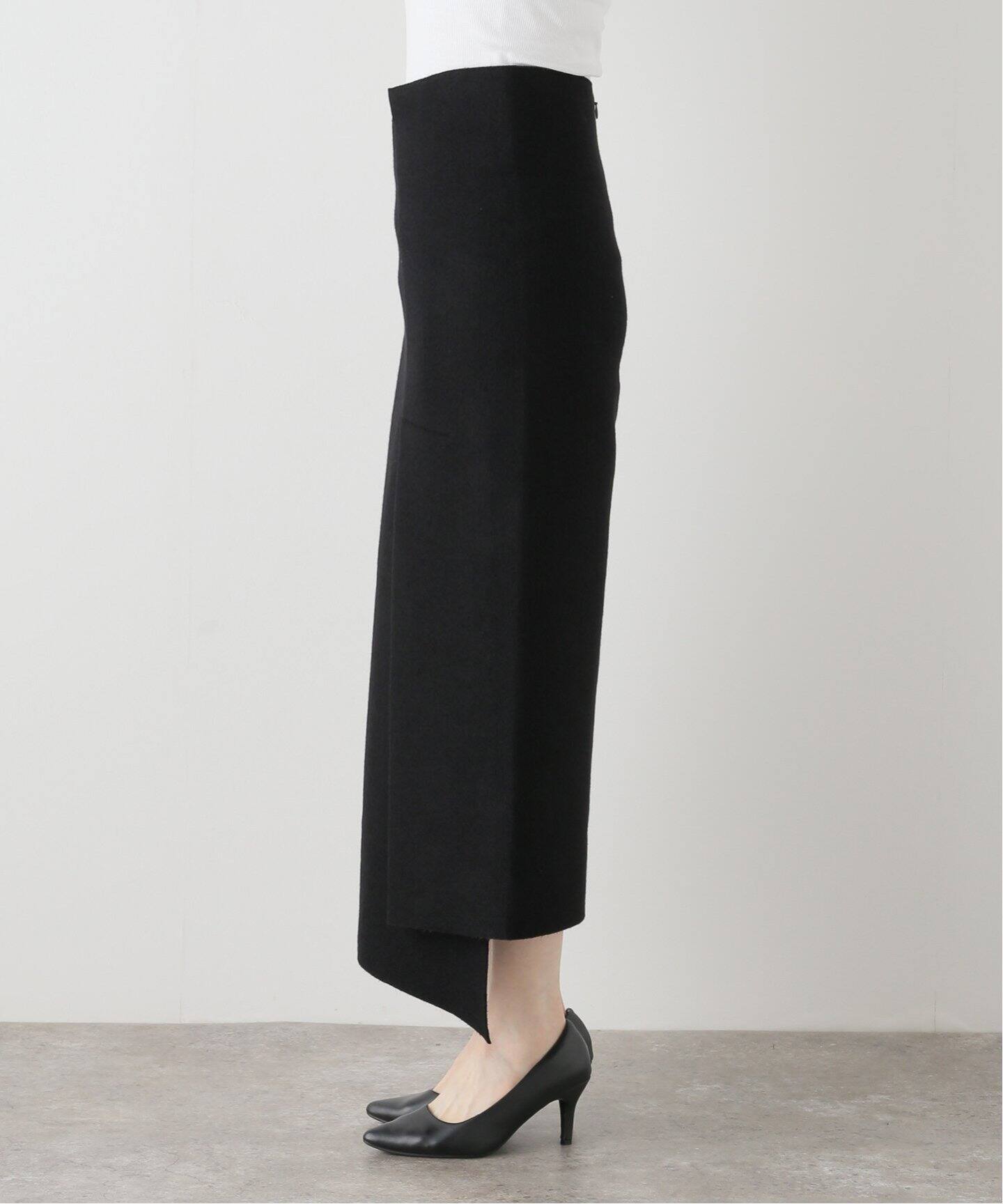 GIA STUDIOS/ジア ストゥディオス】 ASYMMETRY スカート（ロング  