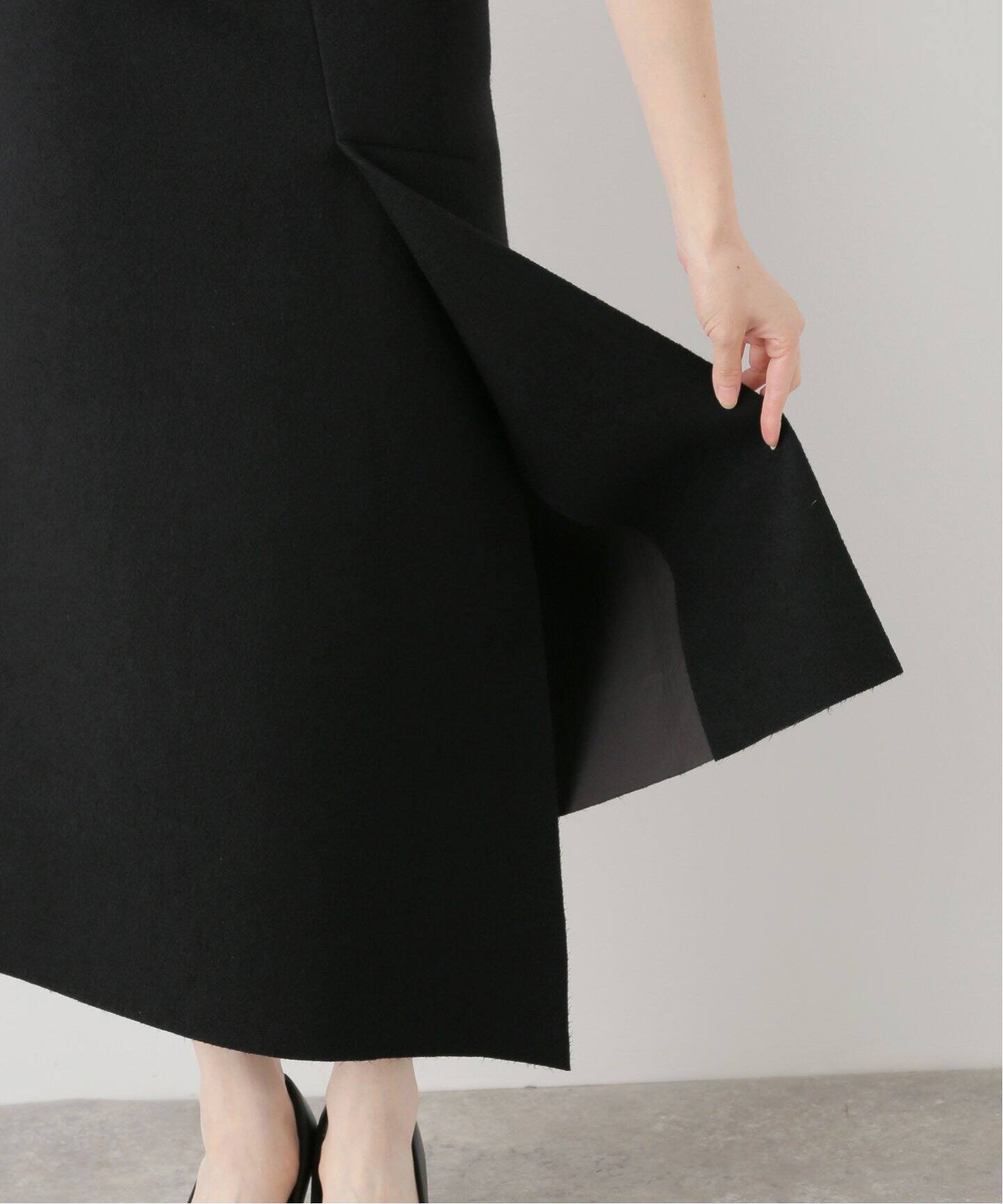 GIA STUDIOS/ジア ストゥディオス】 ASYMMETRY スカート（ロング  