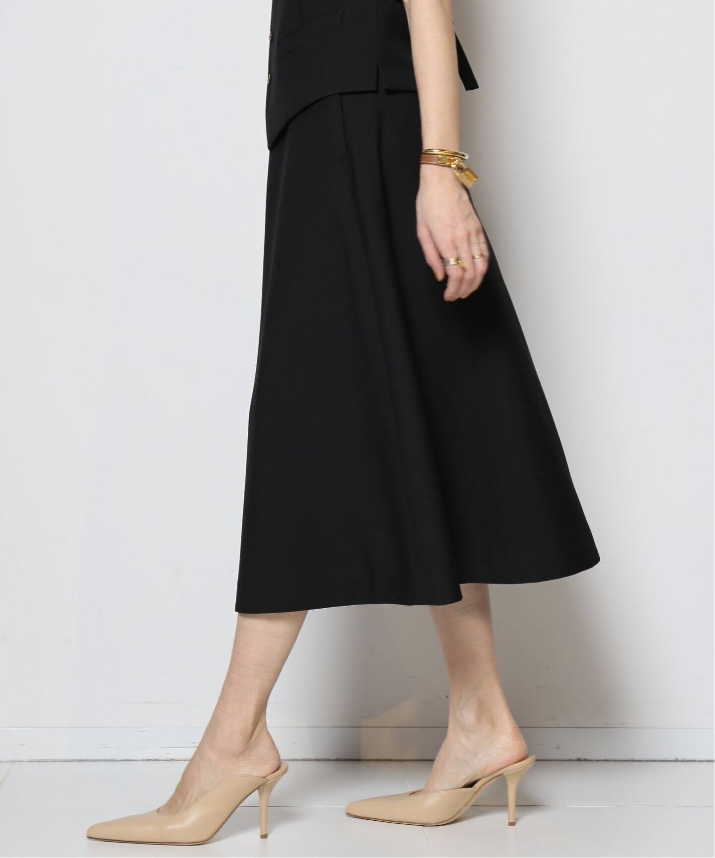 MADISONBLUE/マディソンブルー】FLARE スカート（ロング・マキシ丈  