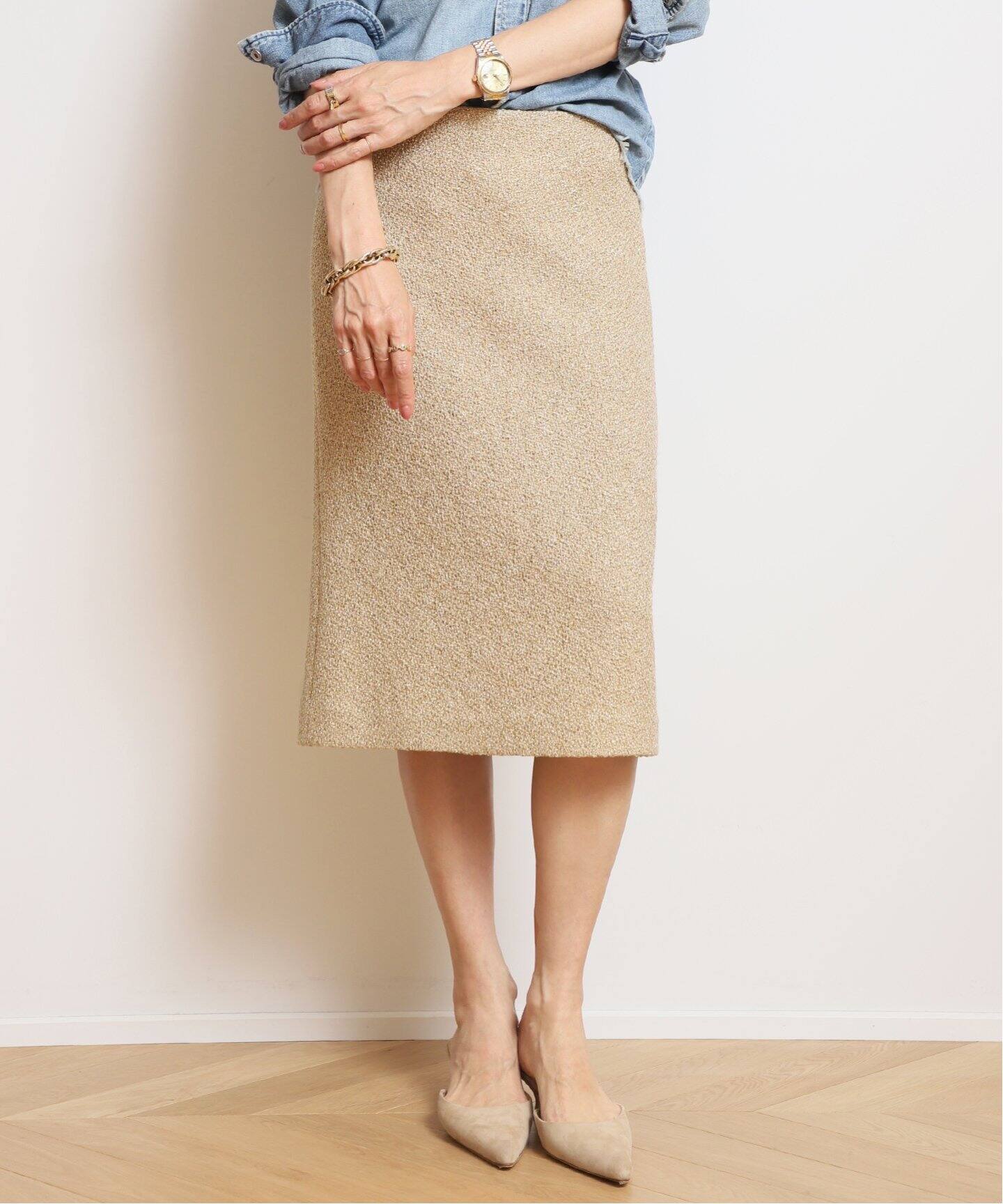 MADISONBLUE/マディソンブルー】PENCIL LINE スカート（ひざ丈スカート  