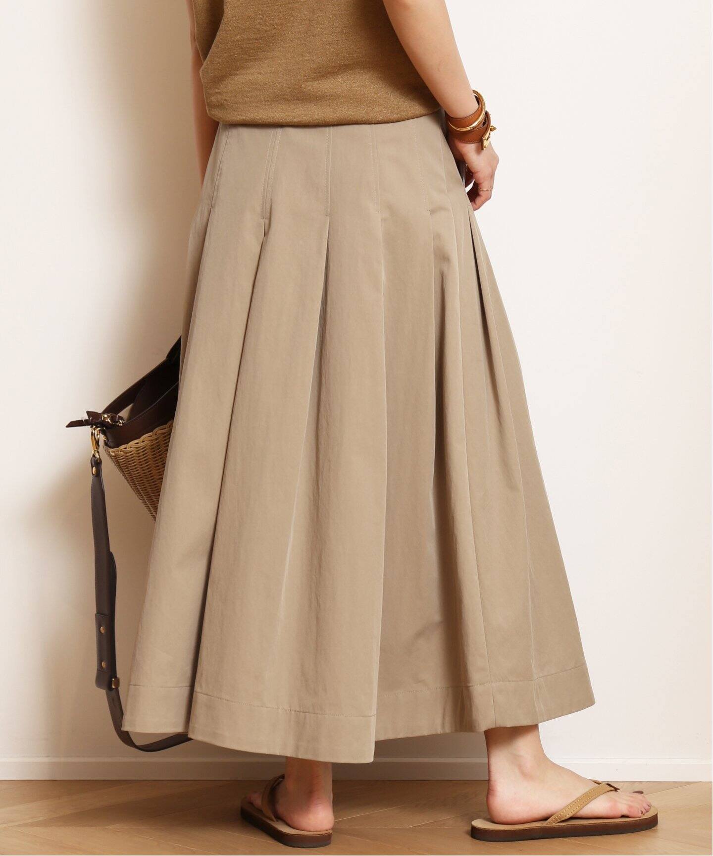 KALLMEYER/カルメイヤー】 DAKOTA PLEATED スカート（ロング・マキシ丈  