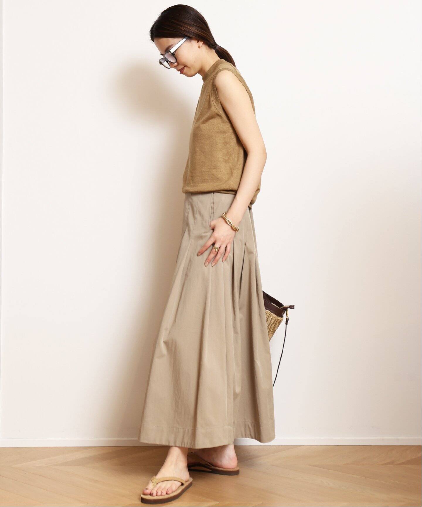 KALLMEYER/カルメイヤー】 DAKOTA PLEATED スカート（ロング・マキシ丈  