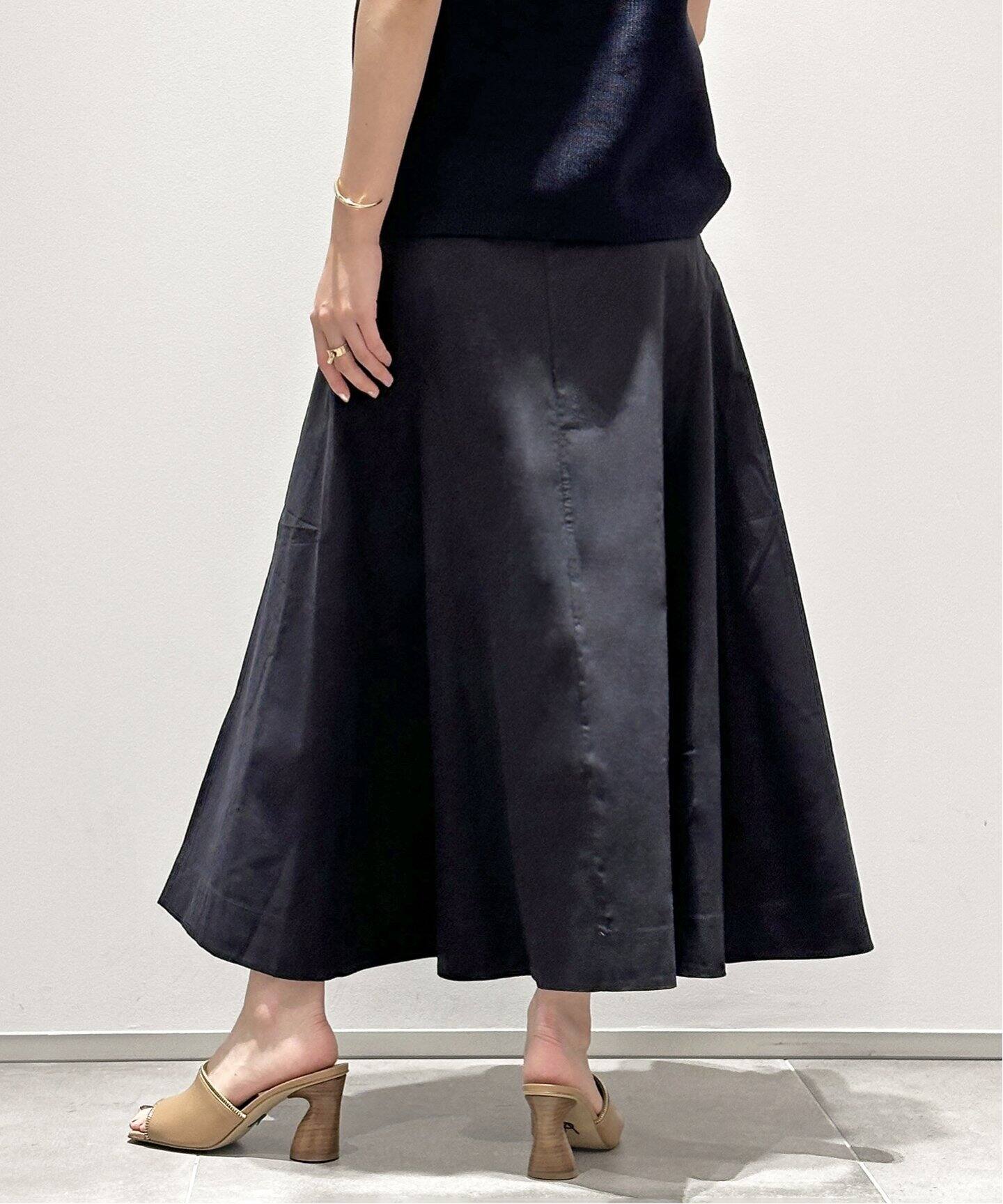 STUDIO NICHOLSON/スタジオ ニコルソン】SIDE PEPLUM スカート（ロング  