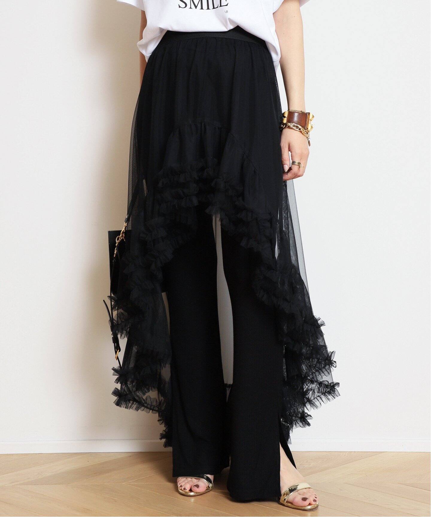 Col Pierrot/コルピエロ】フィッシュテールチュールスカート（その他  