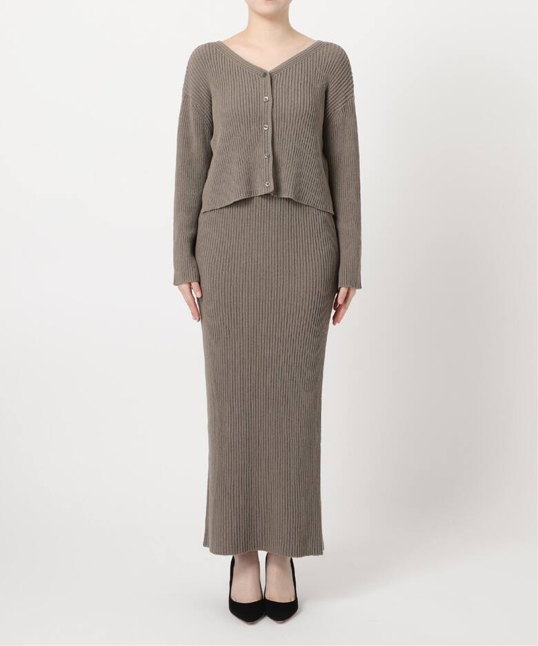 Boucle Slit Long Skirt（その他スカート）｜L 