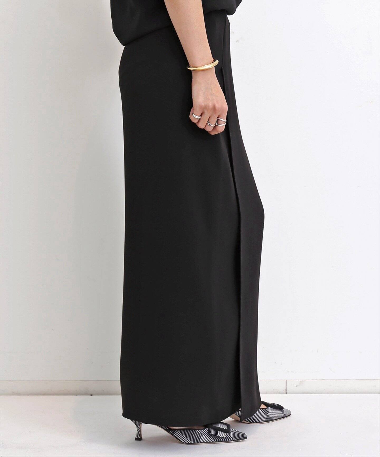 Slit Long Skirt（ロング・マキシ丈スカート）｜L 