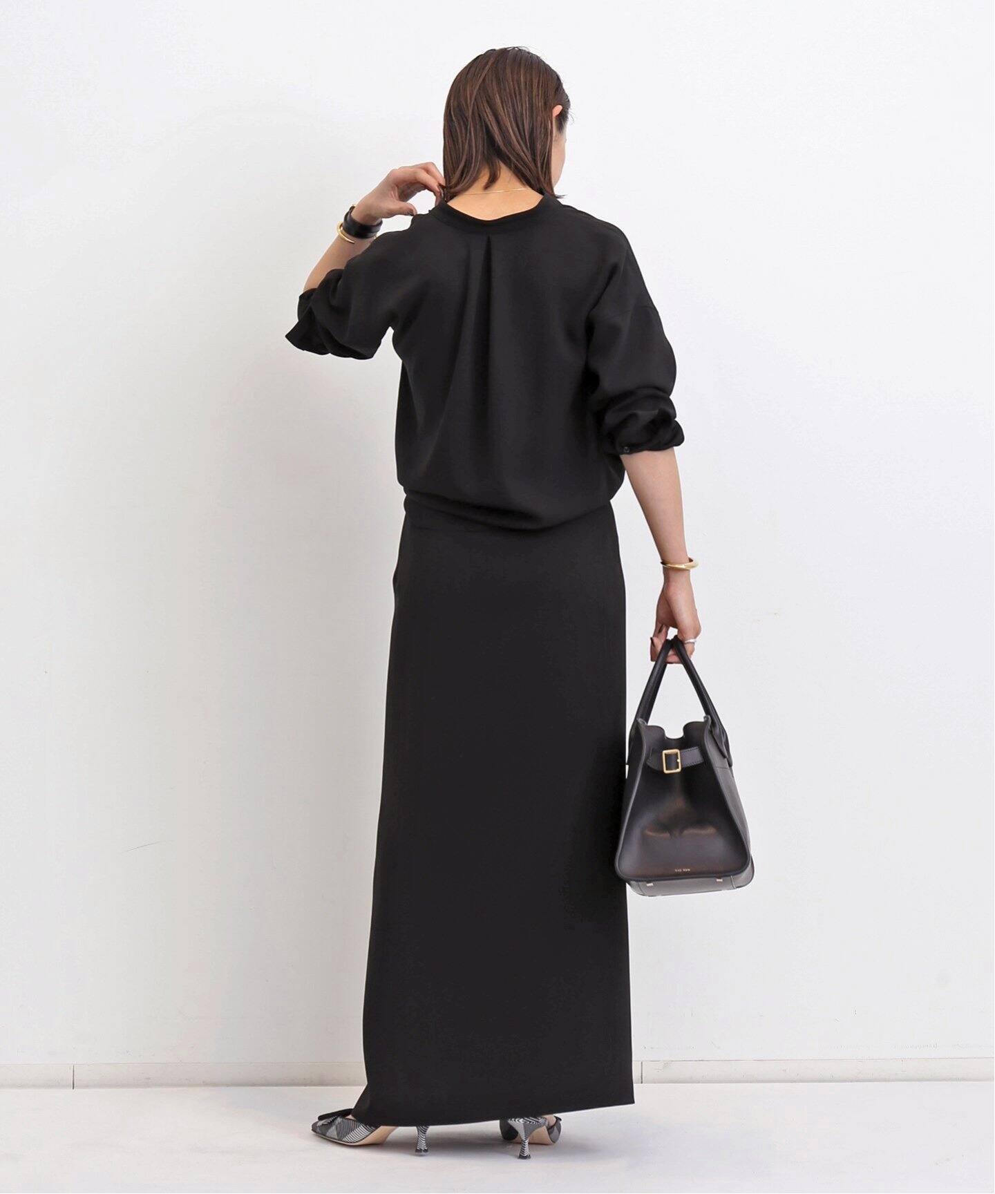Slit Long Skirt（ロング・マキシ丈スカート）｜L 