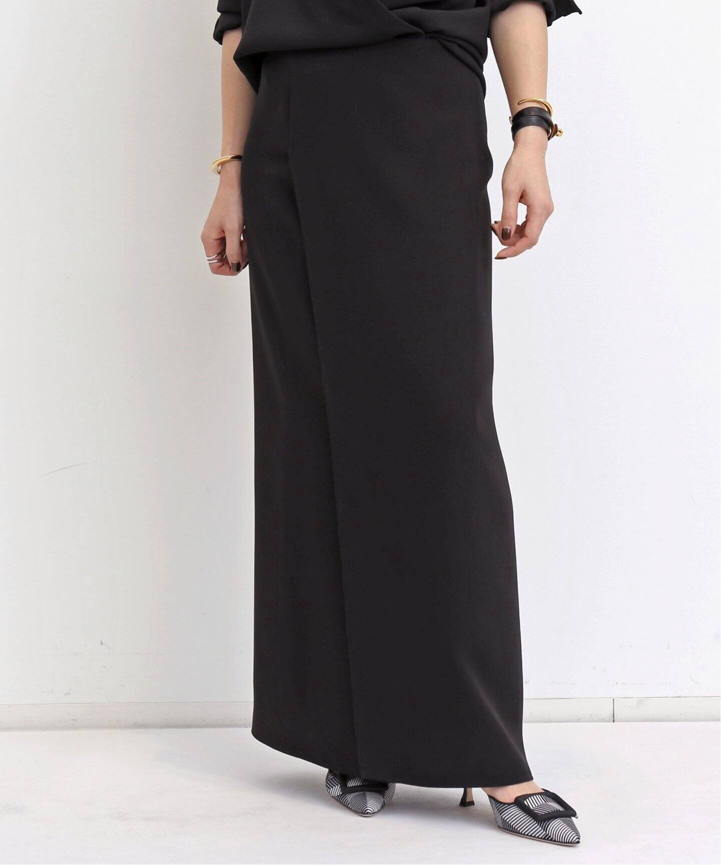 Slit Long Skirt（ロング・マキシ丈スカート）｜L 