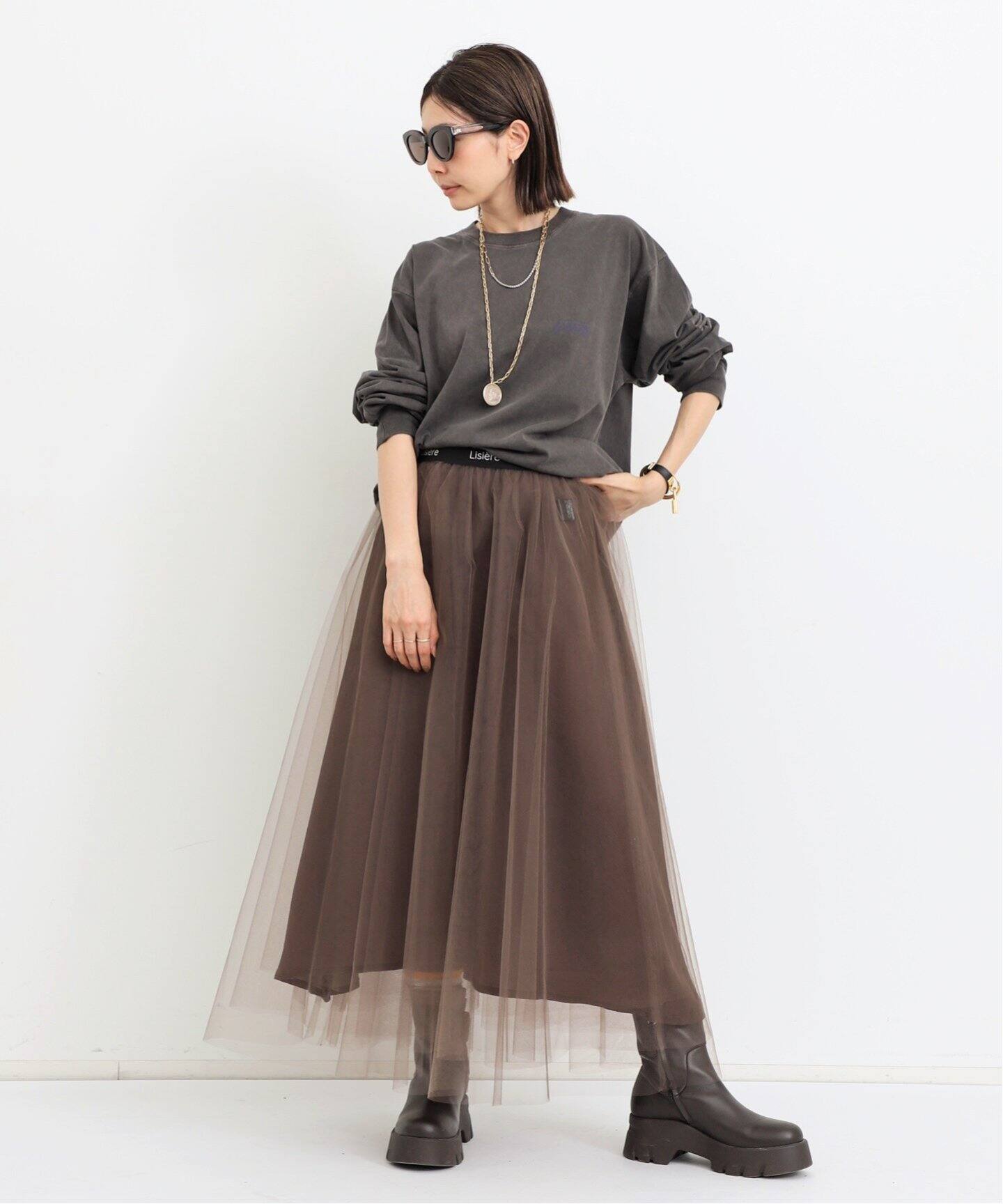 Tulle Skirt（その他スカート）｜L 