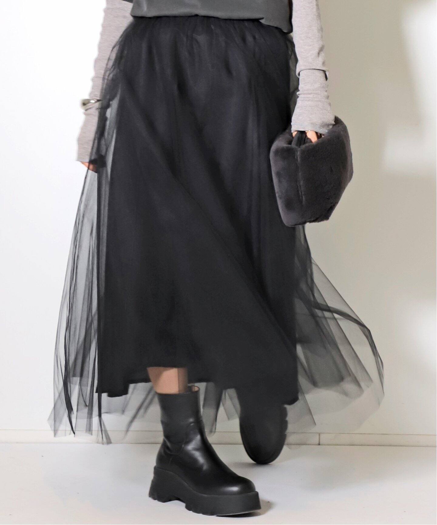 Tulle Skirt（その他スカート）｜L 